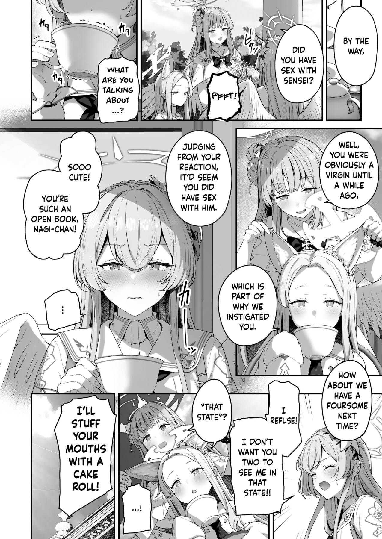 Hentai Manga Comic-Our Tea Party Host Can't Be A Pervert!-Read-27